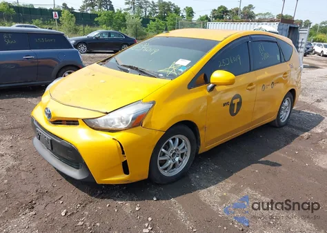 2016 Toyota Prius V Two из США, поврежденный, VIN JTDZN3EU4GJ044772